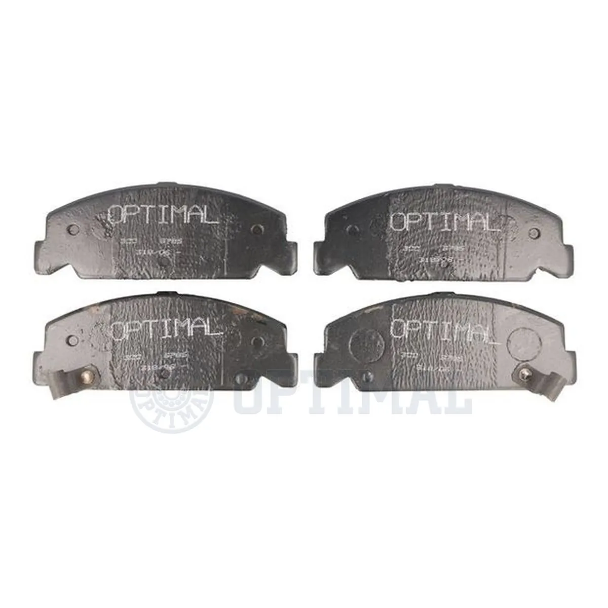 Kit de plaquettes de frein, frein à disque OPTIMAL 9786