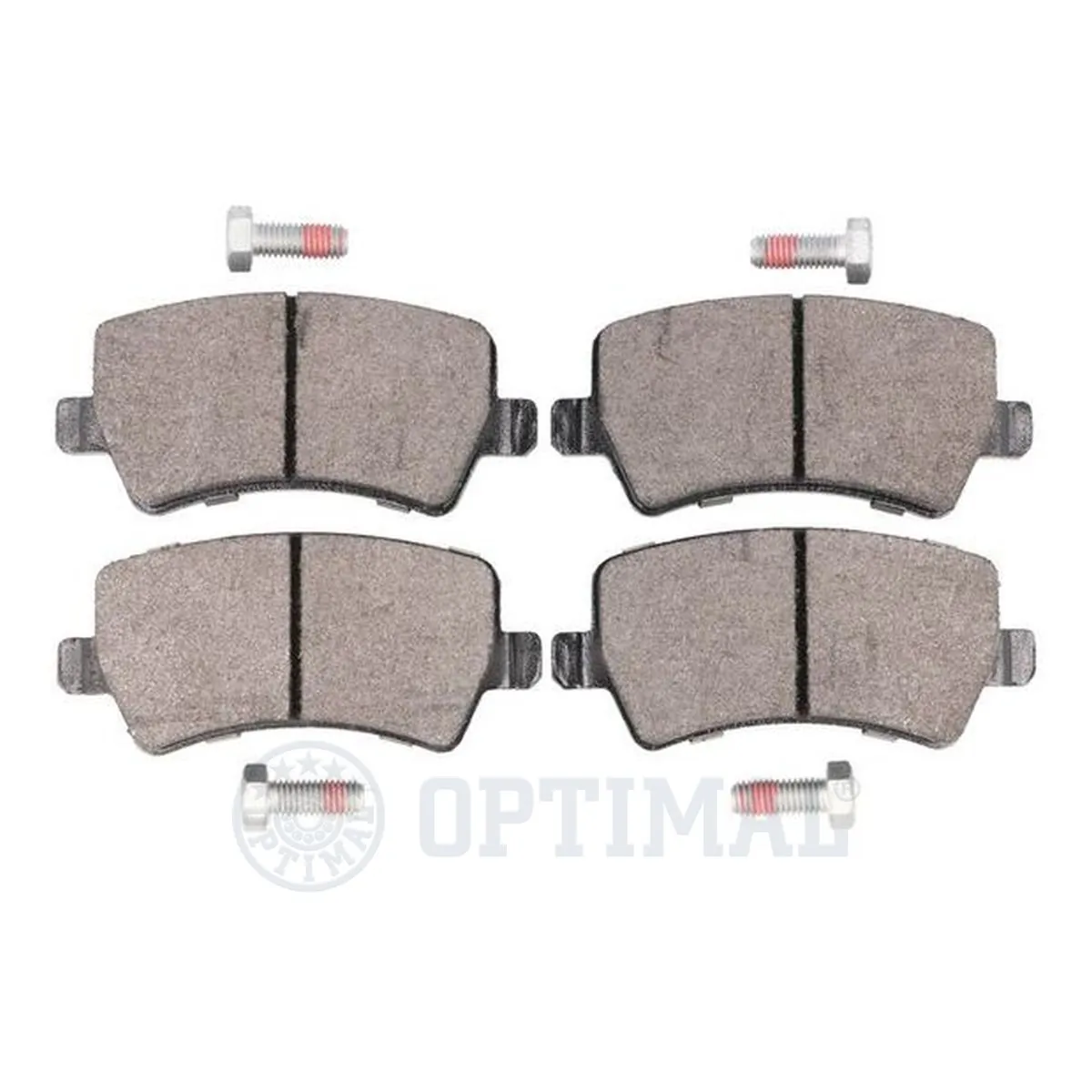 Kit de plaquettes de frein, frein à disque OPTIMAL 12401