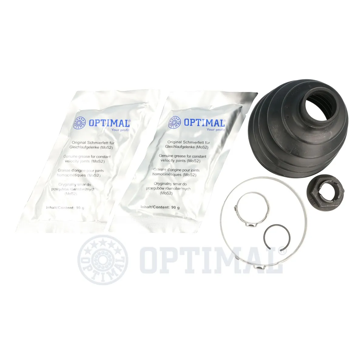 Пилозахисний комплект приводного валу OPTIMAL (CVB-10557TPE)
