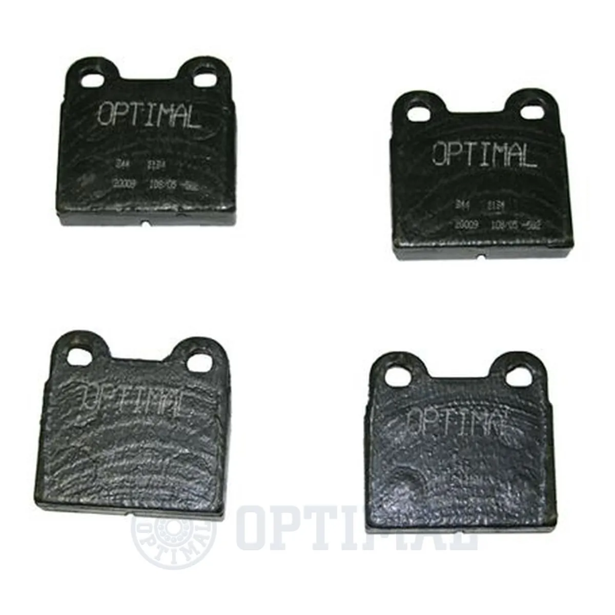 Kit de plaquettes de frein, frein à disque OPTIMAL 2194