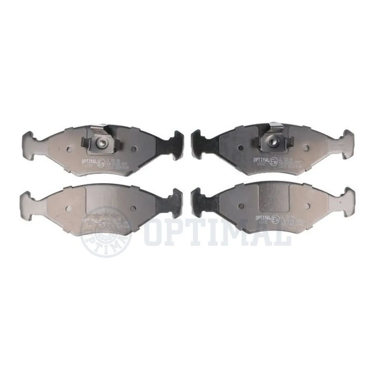 Kit de plaquettes de frein, frein à disque OPTIMAL 12182