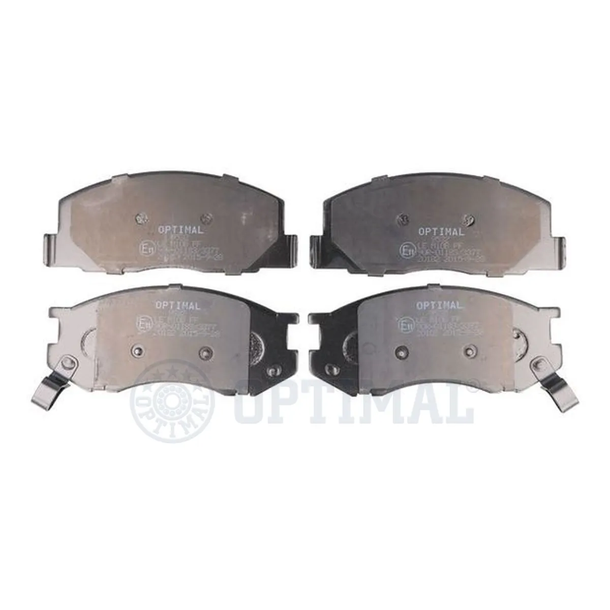 Kit de plaquettes de frein, frein à disque OPTIMAL 9532