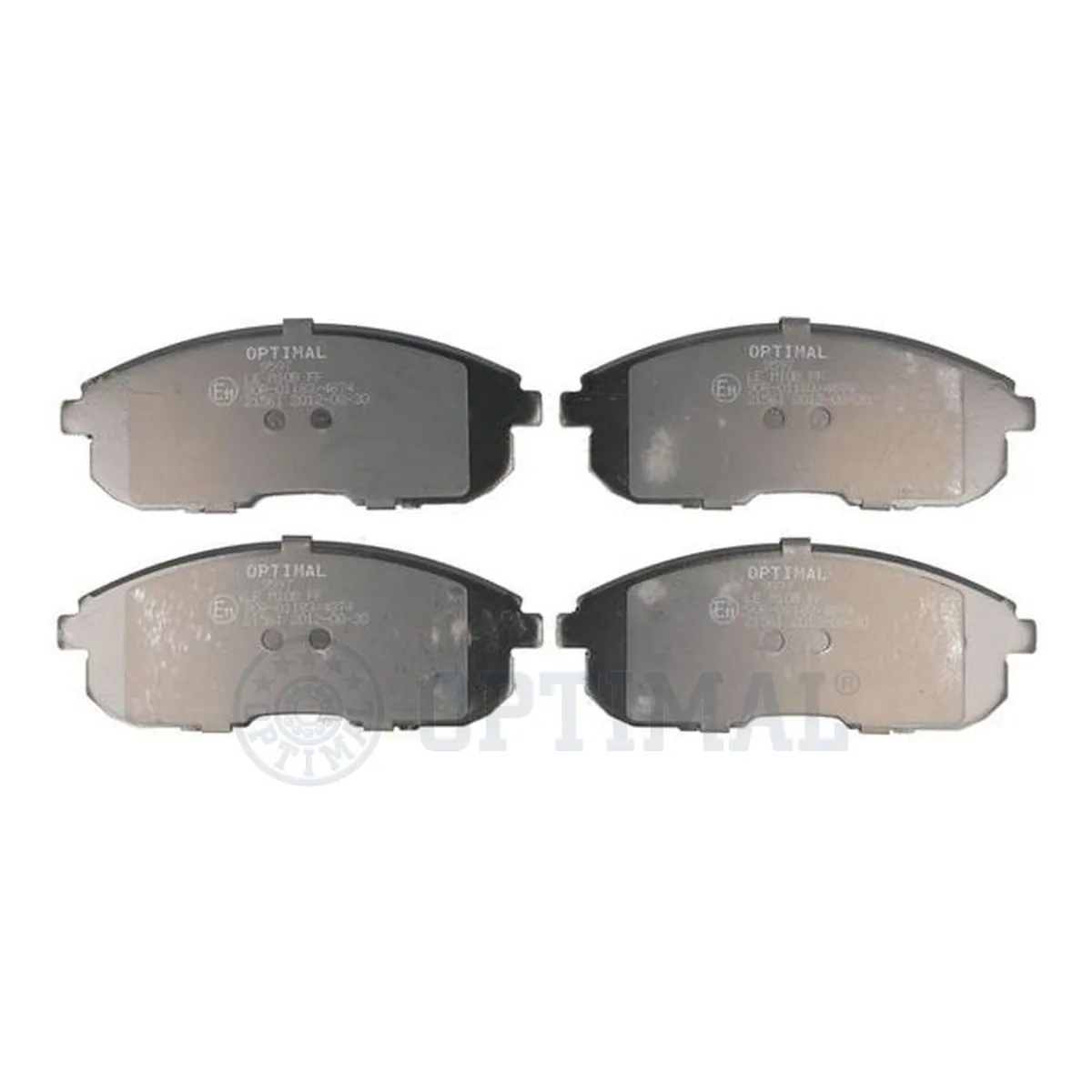 Kit de plaquettes de frein, frein à disque OPTIMAL 9597