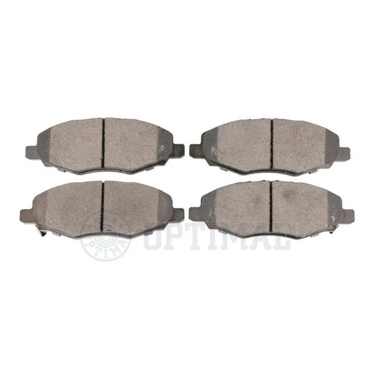 Kit de plaquettes de frein, frein à disque OPTIMAL 12544