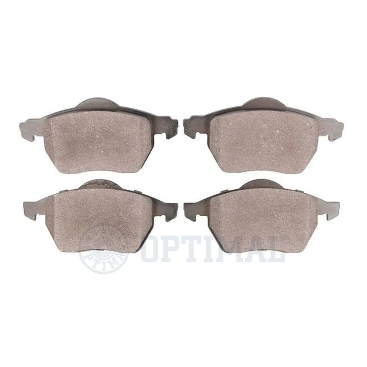 Kit de plaquettes de frein, frein à disque OPTIMAL 12074