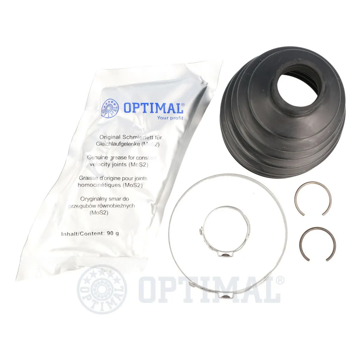 Пилозахисний комплект приводного валу OPTIMAL (CVB-10748TPE)