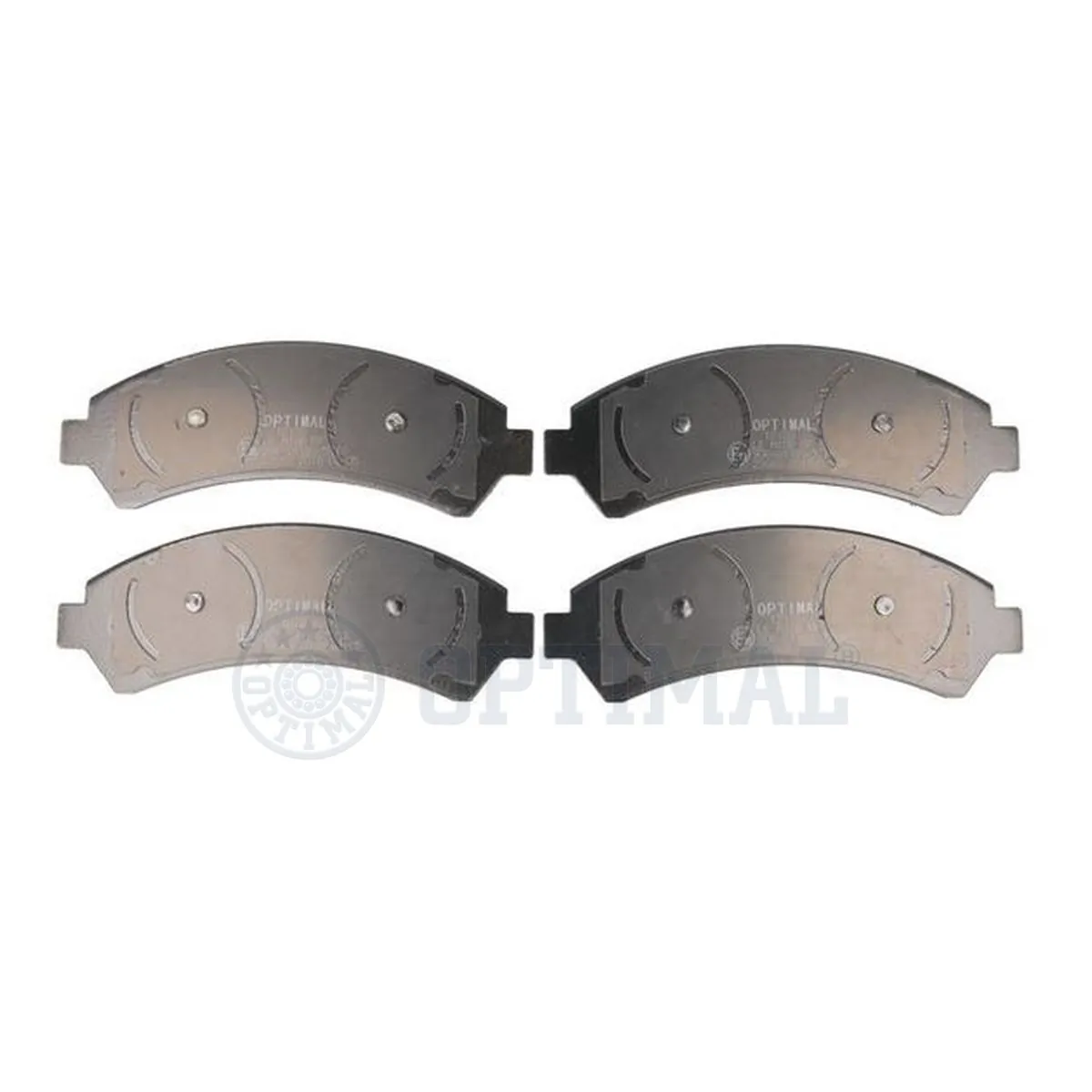 Kit de plaquettes de frein, frein à disque OPTIMAL 12103