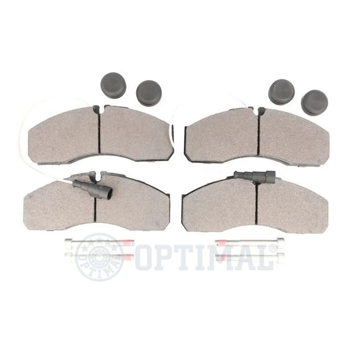 Kit de plaquettes de frein, frein à disque OPTIMAL 12739