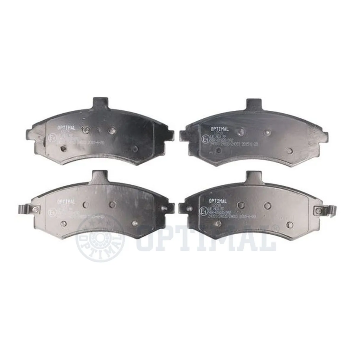 Kit de plaquettes de frein, frein à disque OPTIMAL 12219
