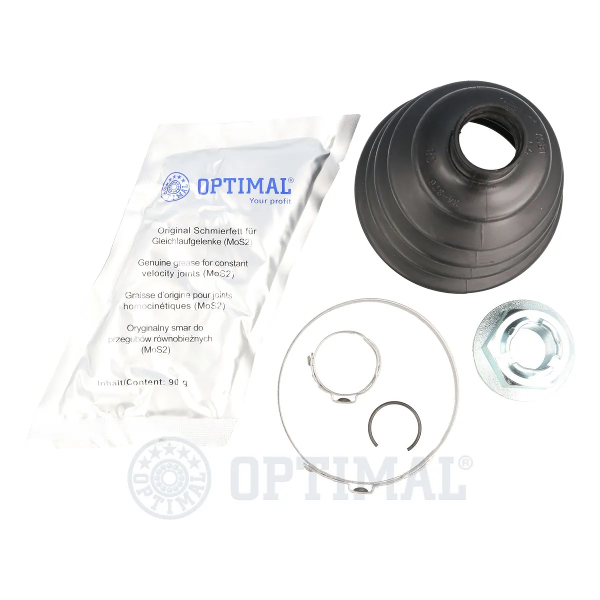 Пилозахисний комплект приводного валу OPTIMAL (CVB-10587TPE)