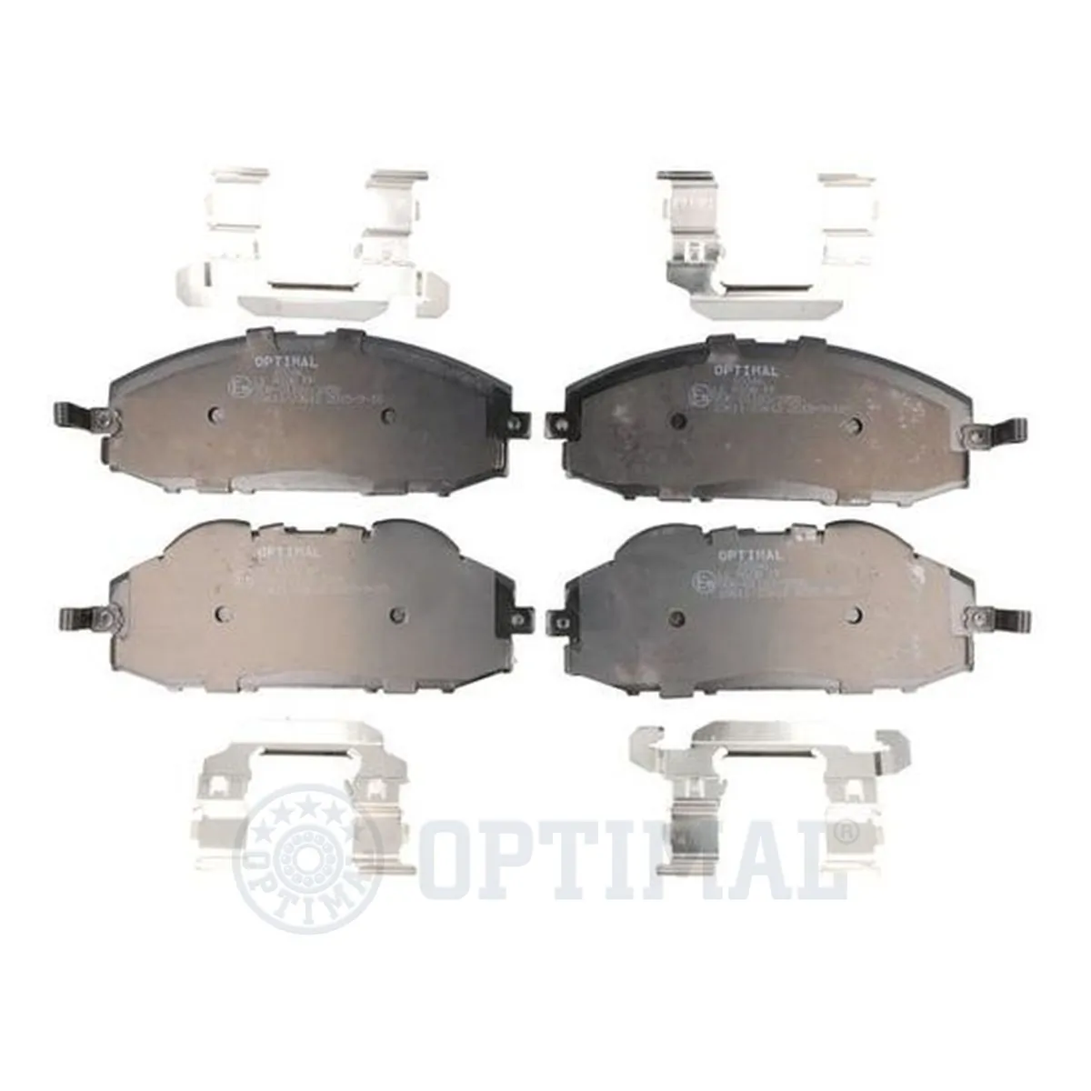 Kit de plaquettes de frein, frein à disque OPTIMAL 10346