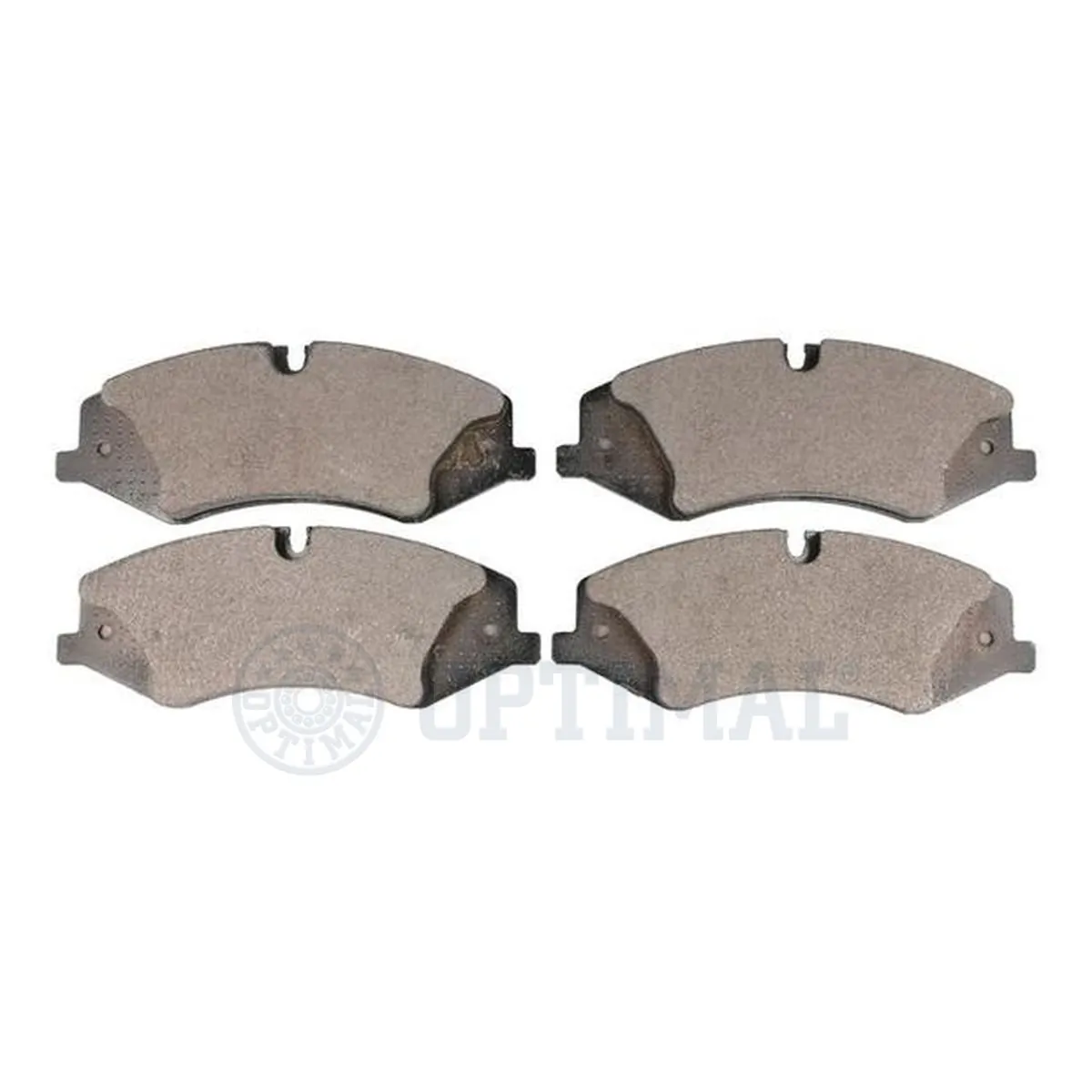 Kit de plaquettes de frein, frein à disque OPTIMAL 12549