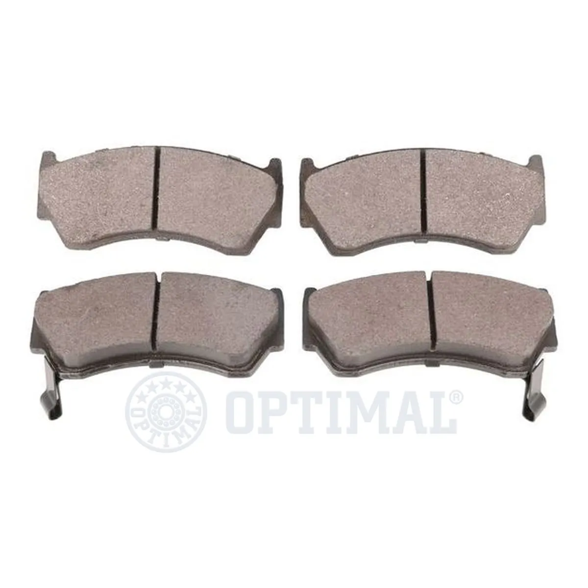 Kit de plaquettes de frein, frein à disque OPTIMAL 10076