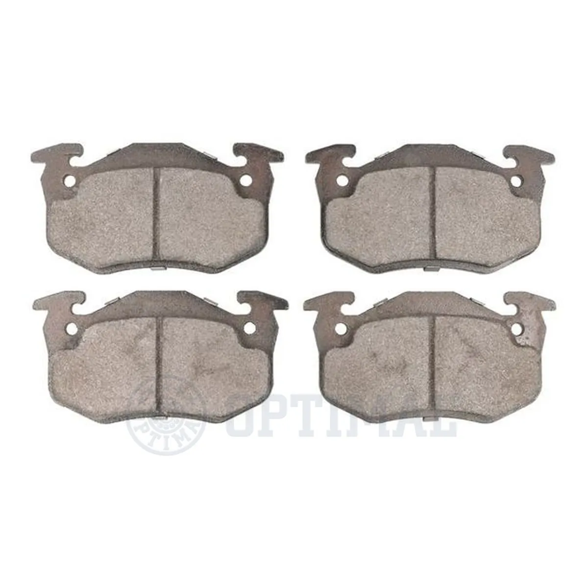 Kit de plaquettes de frein, frein à disque OPTIMAL 9858