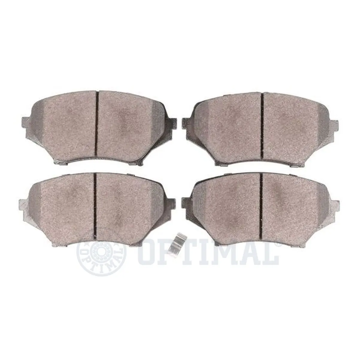 Kit de plaquettes de frein, frein à disque OPTIMAL 12525