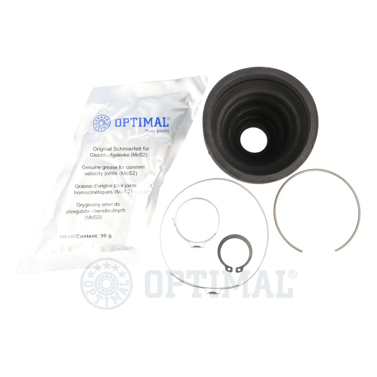 Пилозахисний комплект приводного валу OPTIMAL (CVB-10357CR)
