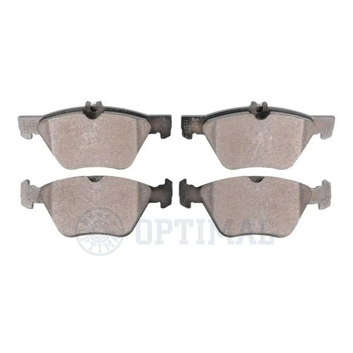 Kit de plaquettes de frein, frein à disque OPTIMAL 12717