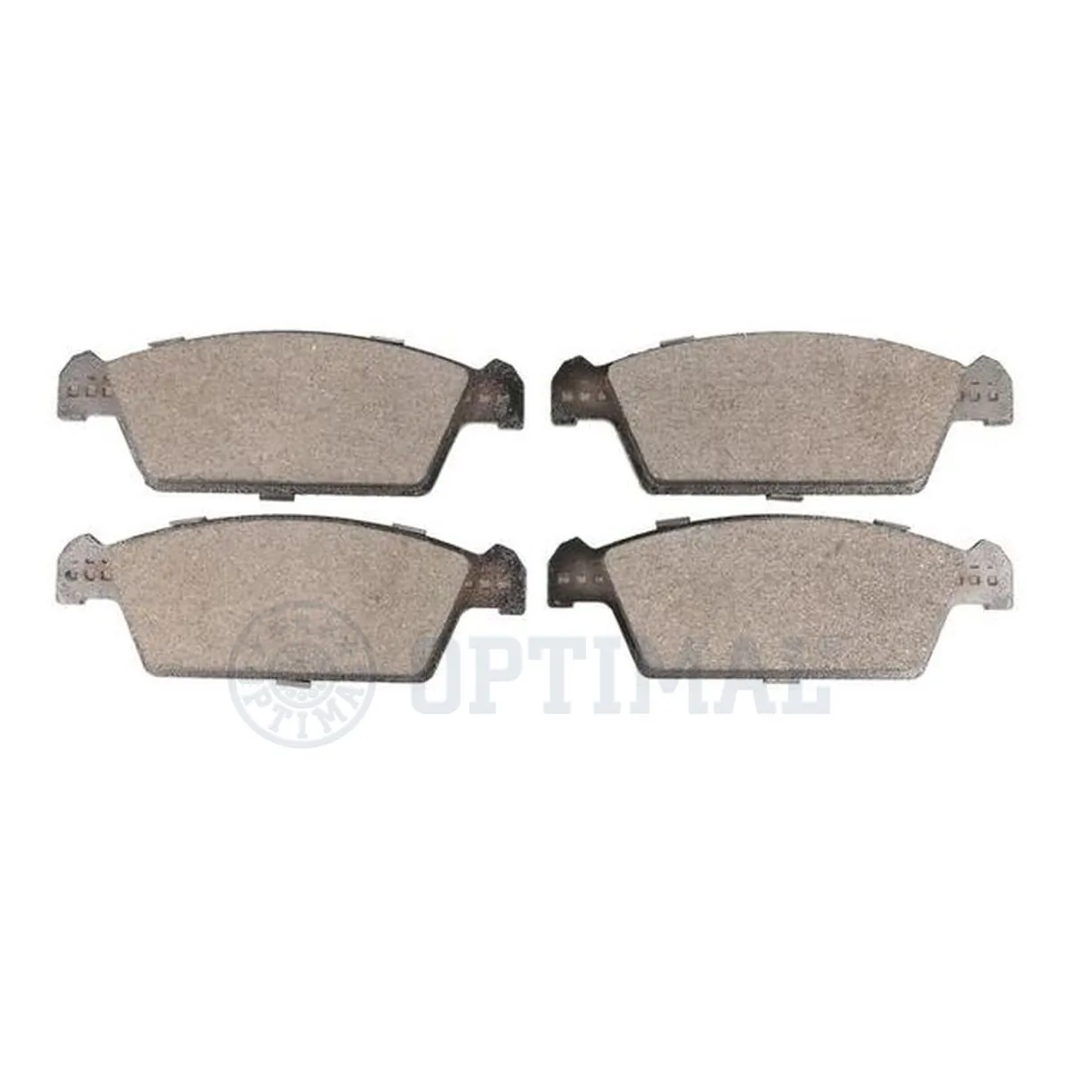 Kit de plaquettes de frein, frein à disque OPTIMAL 9897