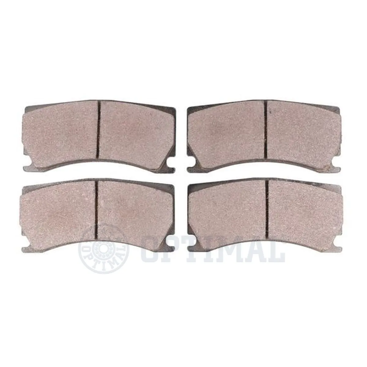 Kit de plaquettes de frein, frein à disque OPTIMAL 12607