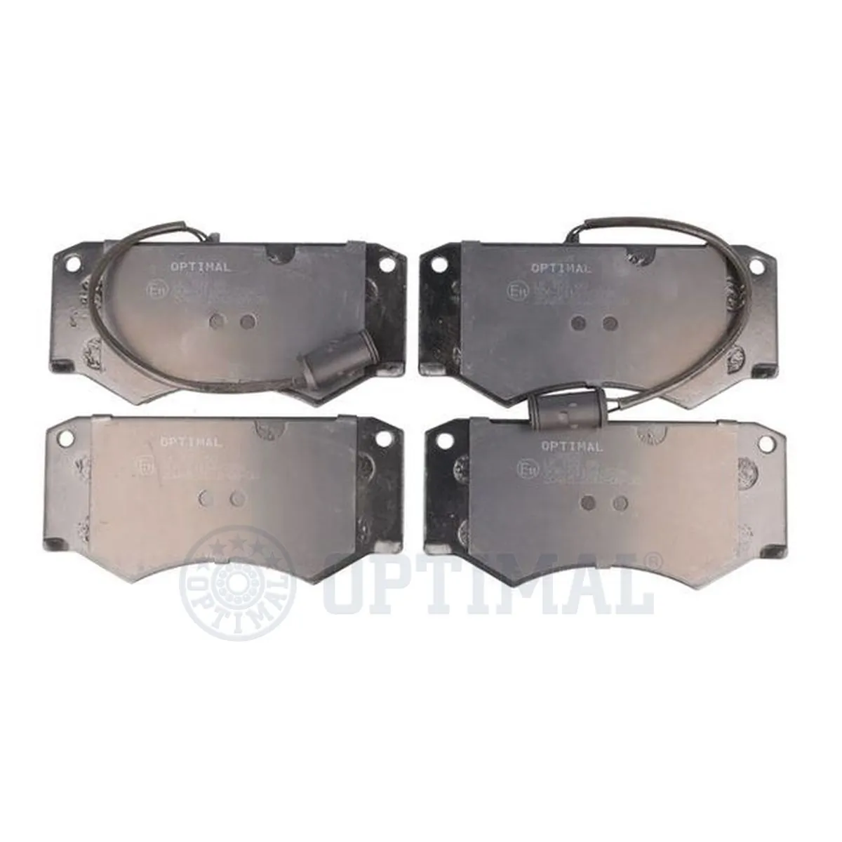 Kit de plaquettes de frein, frein à disque OPTIMAL 9853