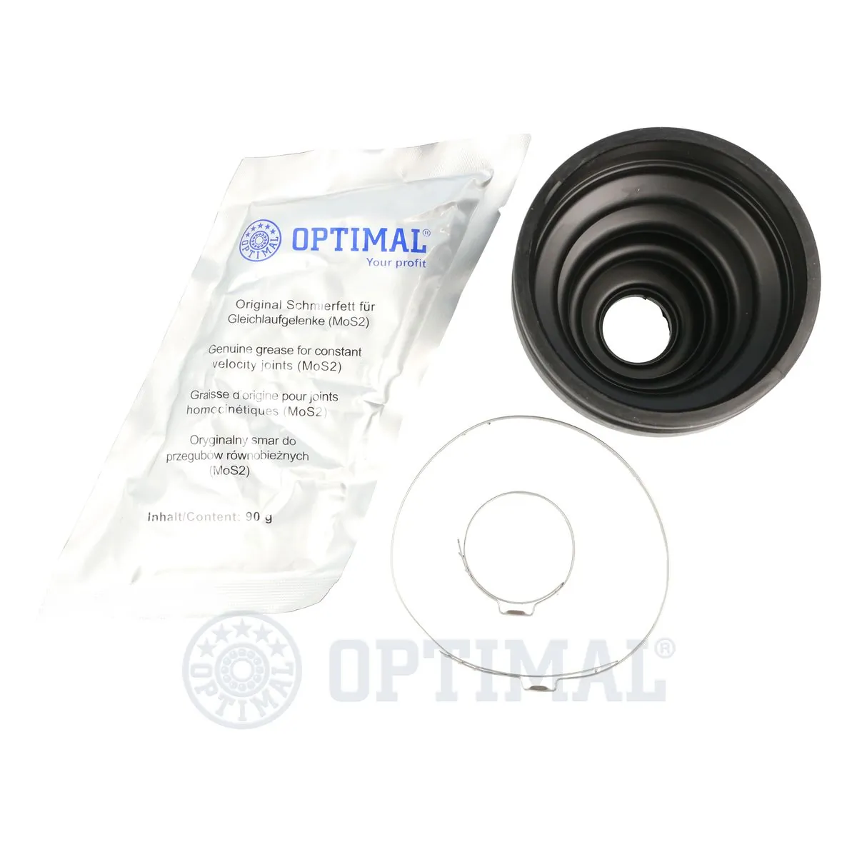 Пилозахисний комплект приводного валу OPTIMAL (CVB-10284CR)