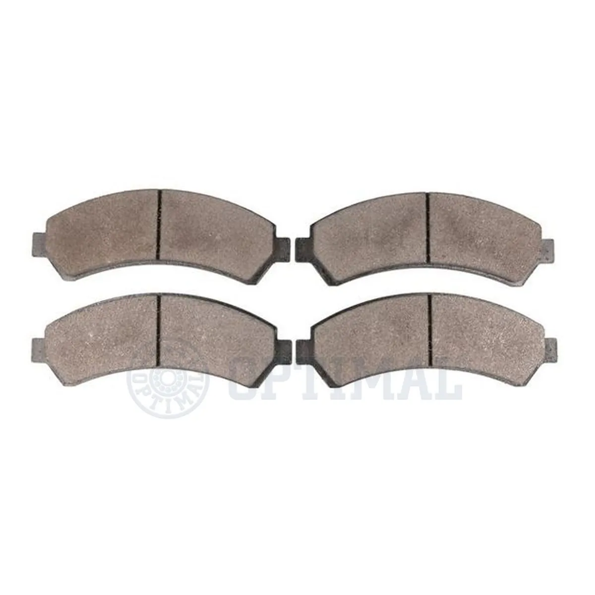 Kit de plaquettes de frein, frein à disque OPTIMAL 12103