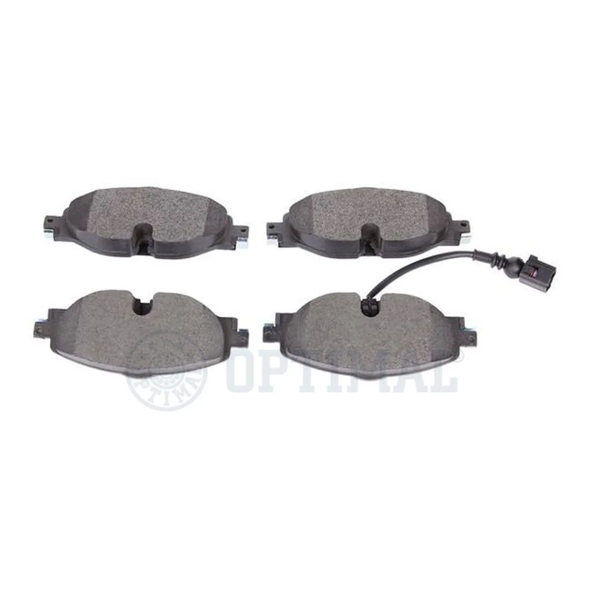 Kit de plaquettes de frein, frein à disque OPTIMAL 12618