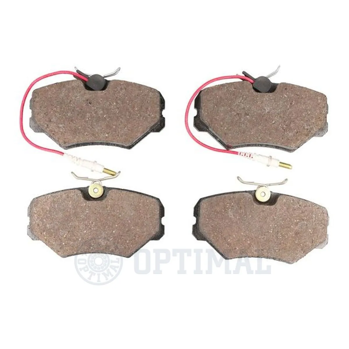 Kit de plaquettes de frein, frein à disque OPTIMAL 9961