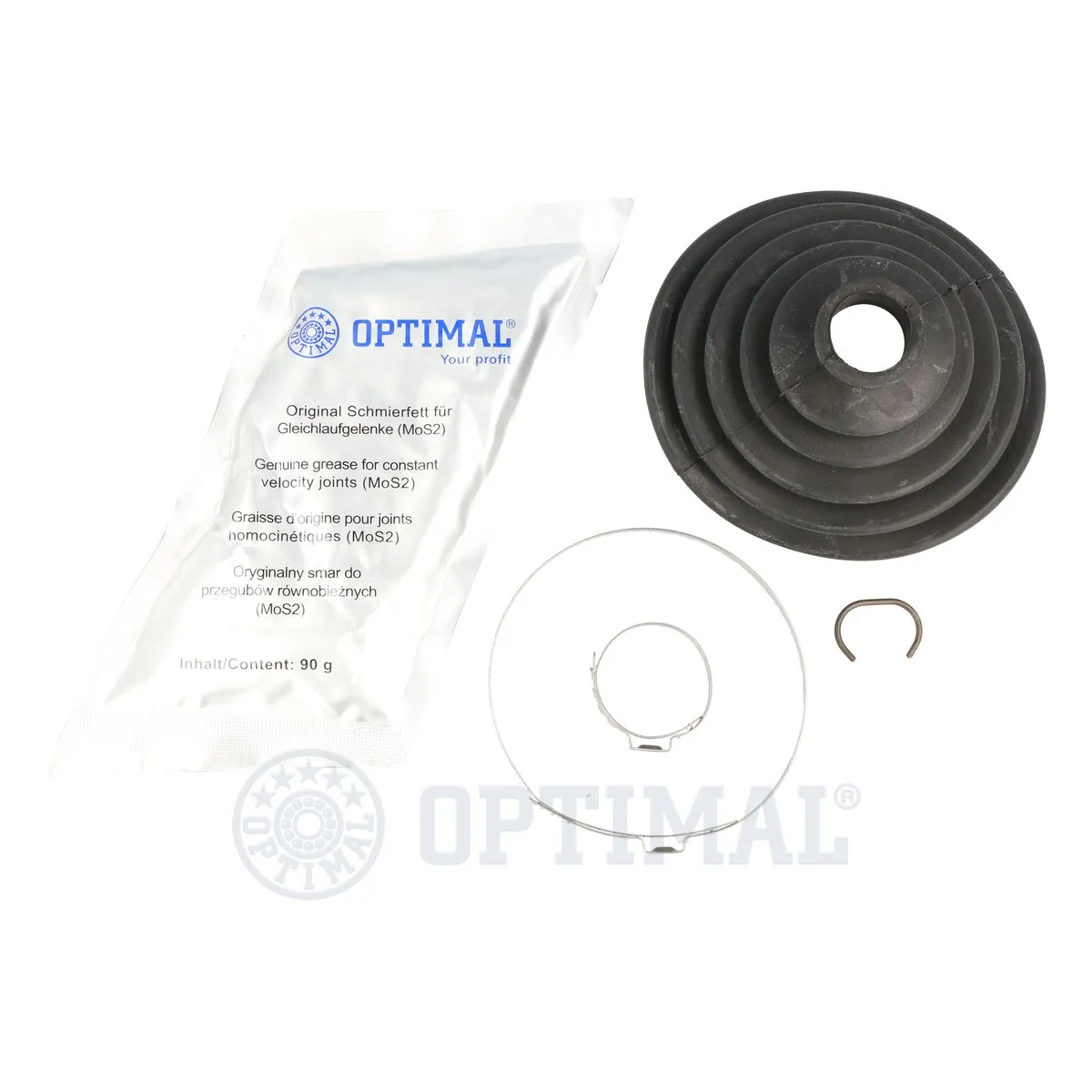 Пилозахисний комплект приводного валу OPTIMAL (CVB-10332CR)