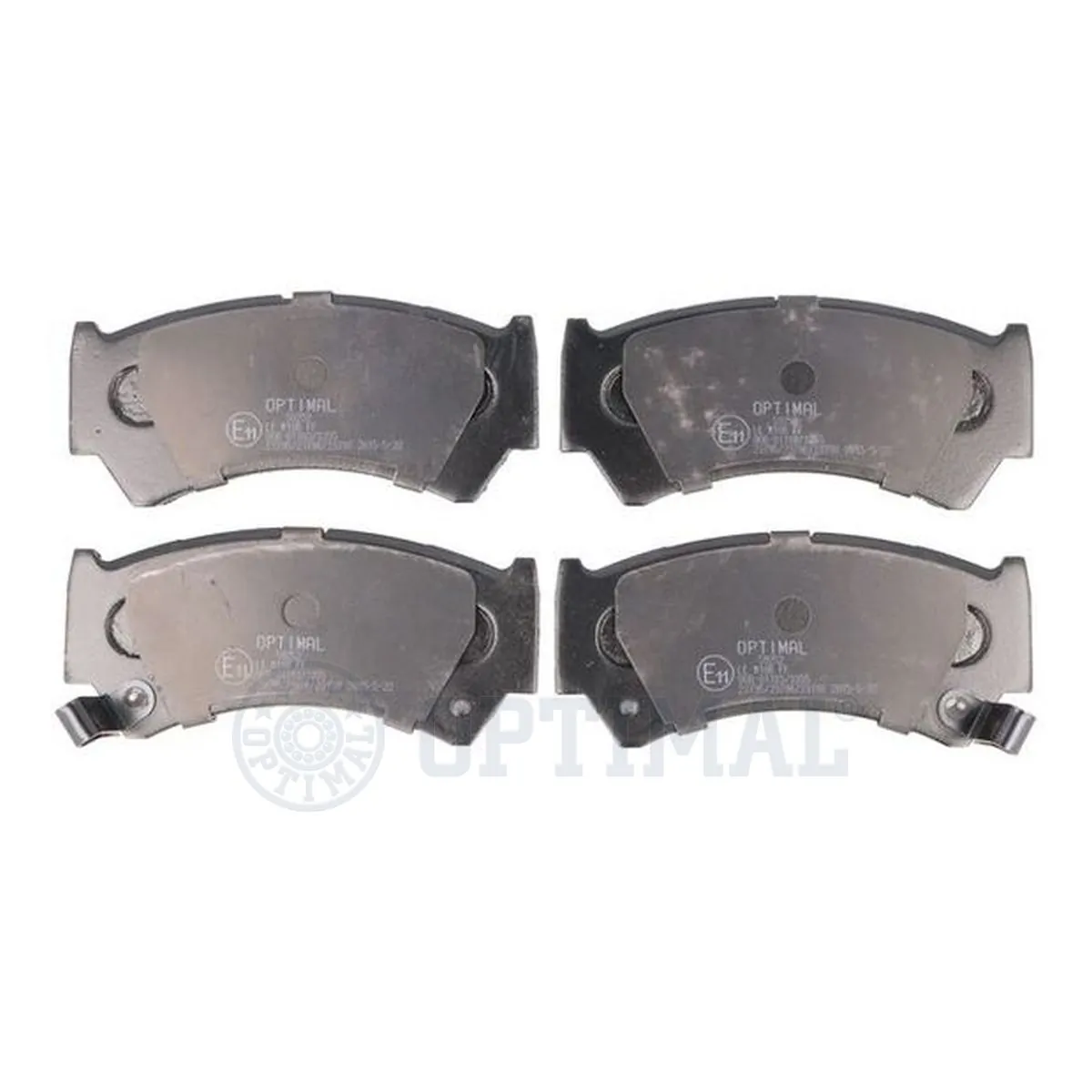 Kit de plaquettes de frein, frein à disque OPTIMAL 59252