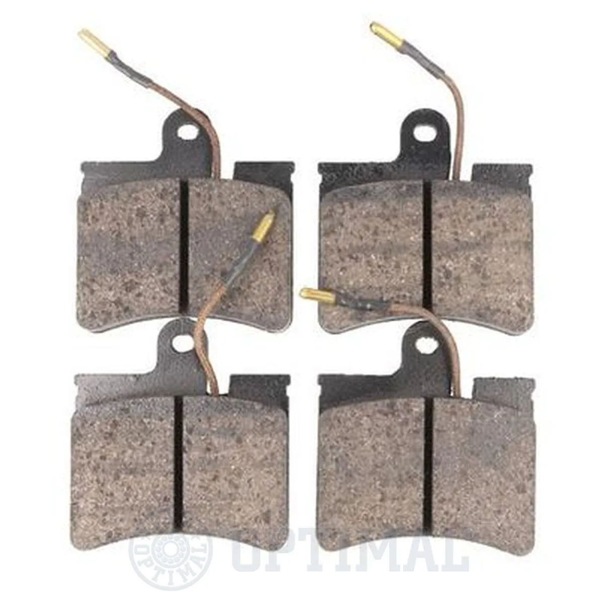 Kit de plaquettes de frein, frein à disque OPTIMAL 9253