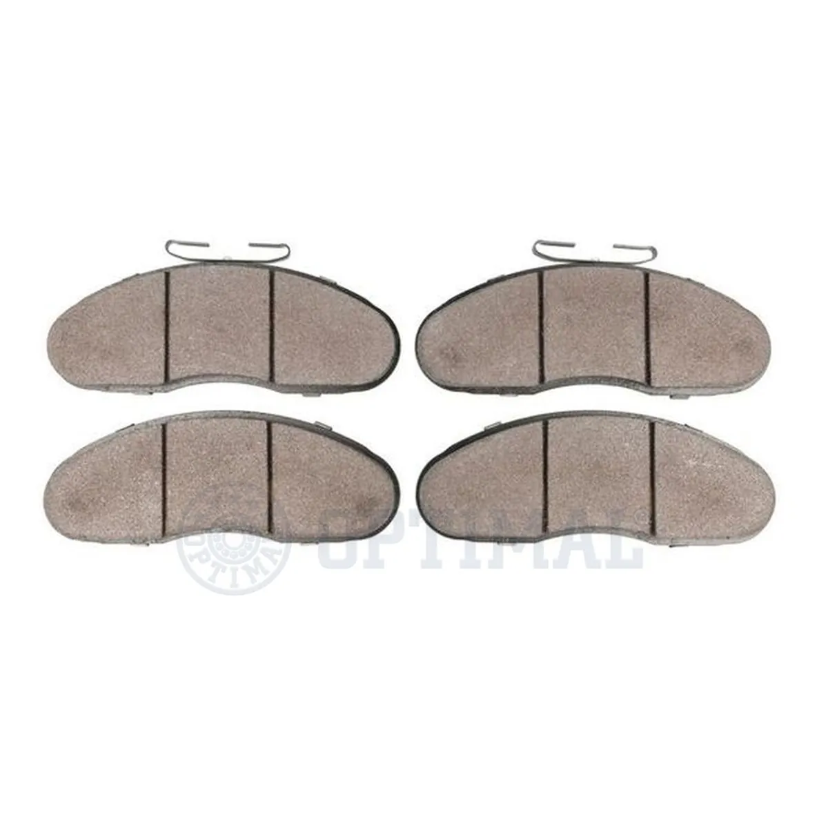 Kit de plaquettes de frein, frein à disque OPTIMAL 12005