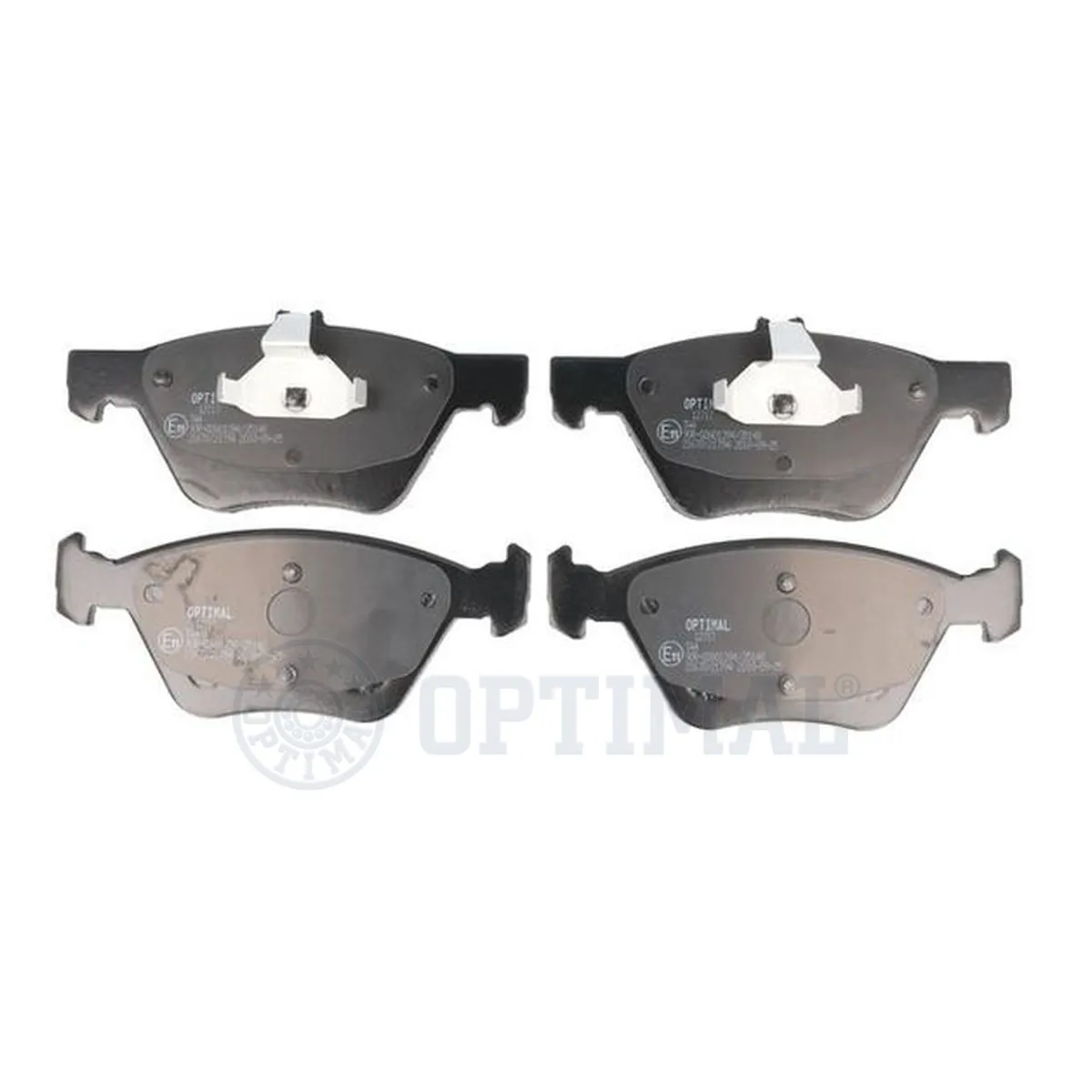 Kit de plaquettes de frein, frein à disque OPTIMAL 12717