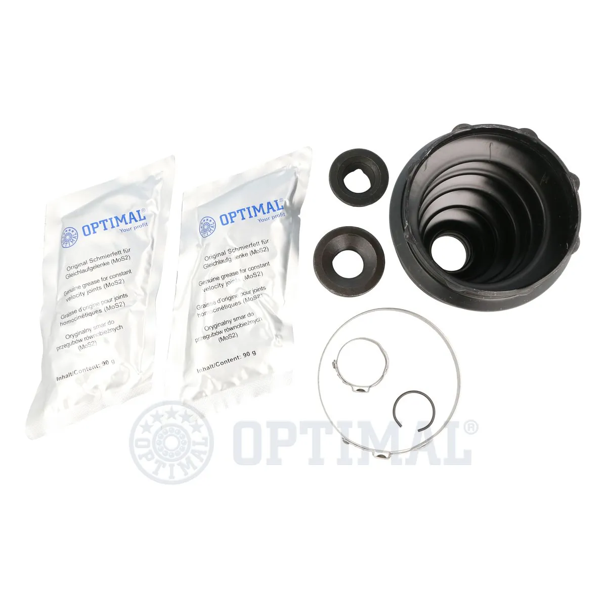 Пилозахисний комплект приводного валу OPTIMAL (CVB-10537TPE)