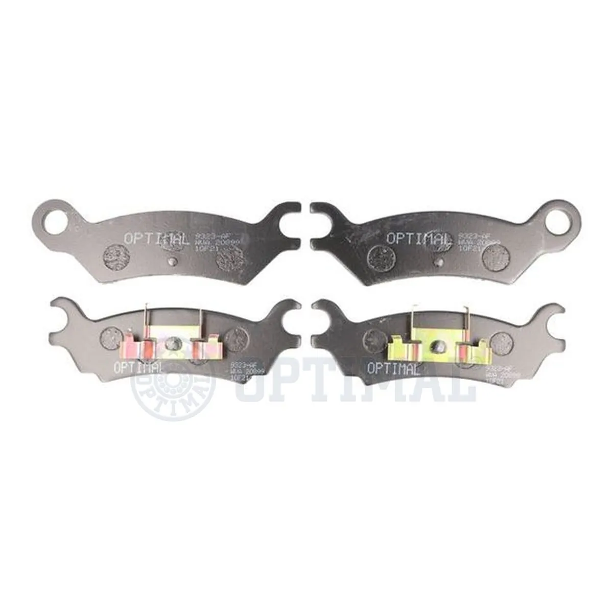 Kit de plaquettes de frein, frein à disque OPTIMAL 9323