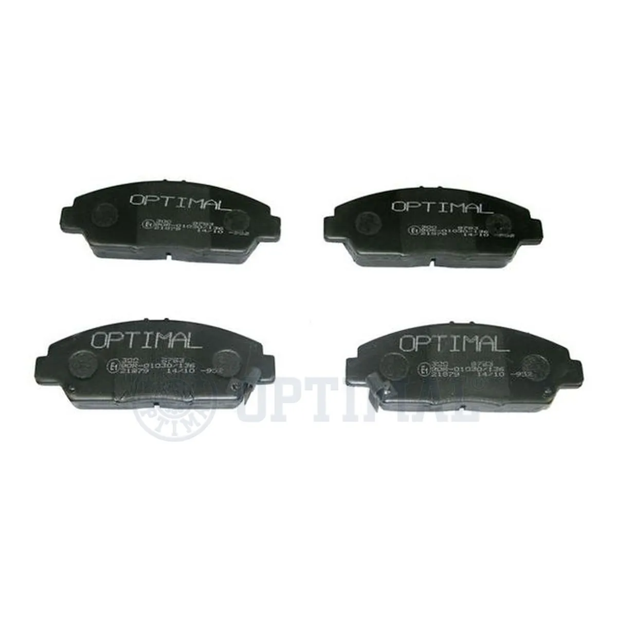 Kit de plaquettes de frein, frein à disque OPTIMAL 9793