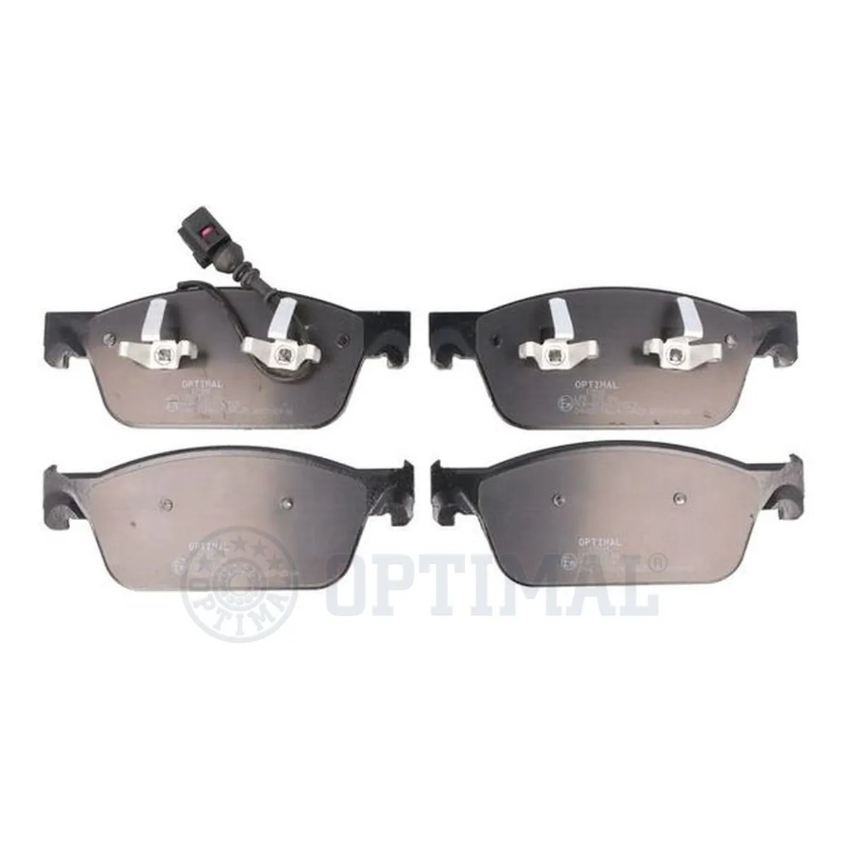 Kit de plaquettes de frein, frein à disque OPTIMAL 12545