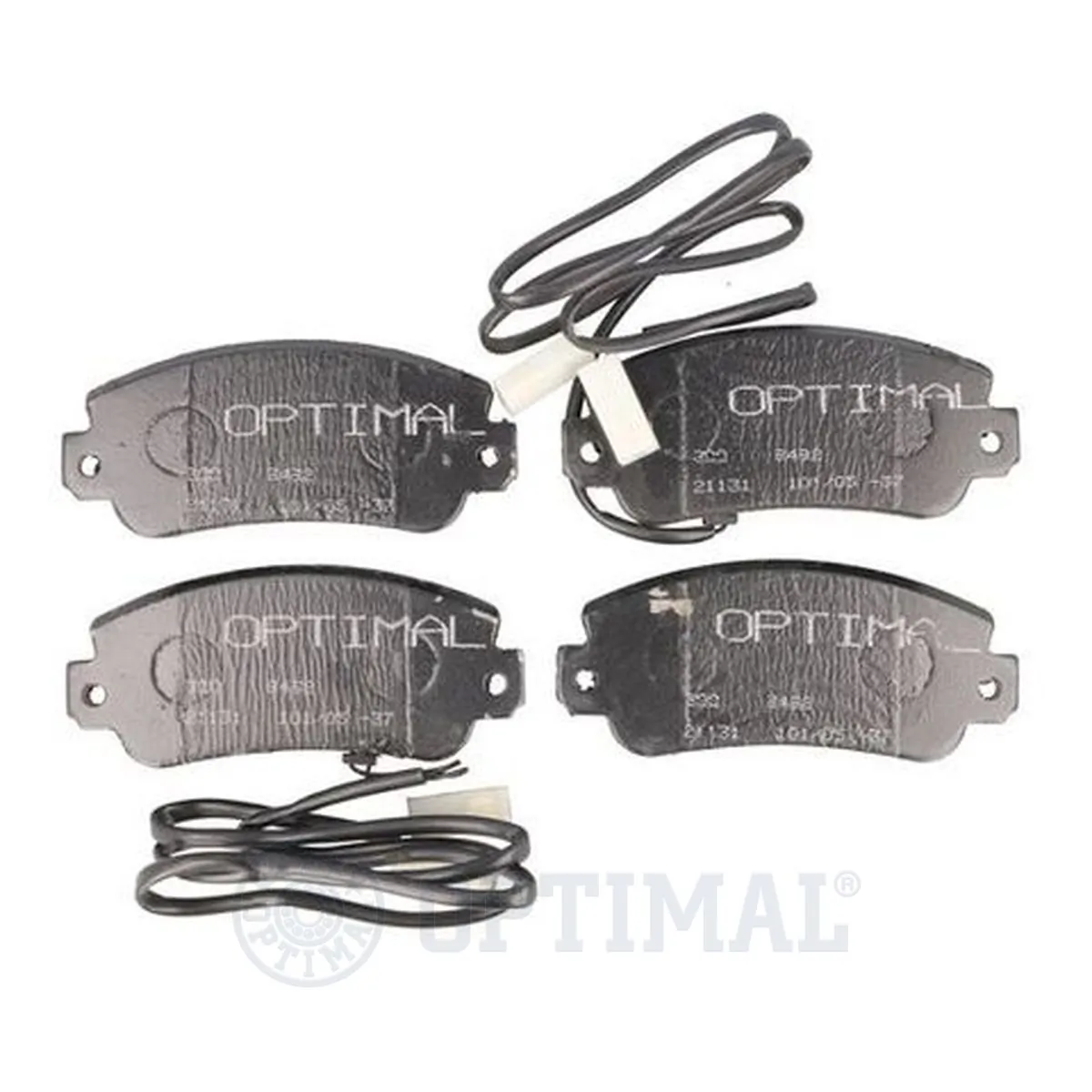 Kit de plaquettes de frein, frein à disque OPTIMAL 9492