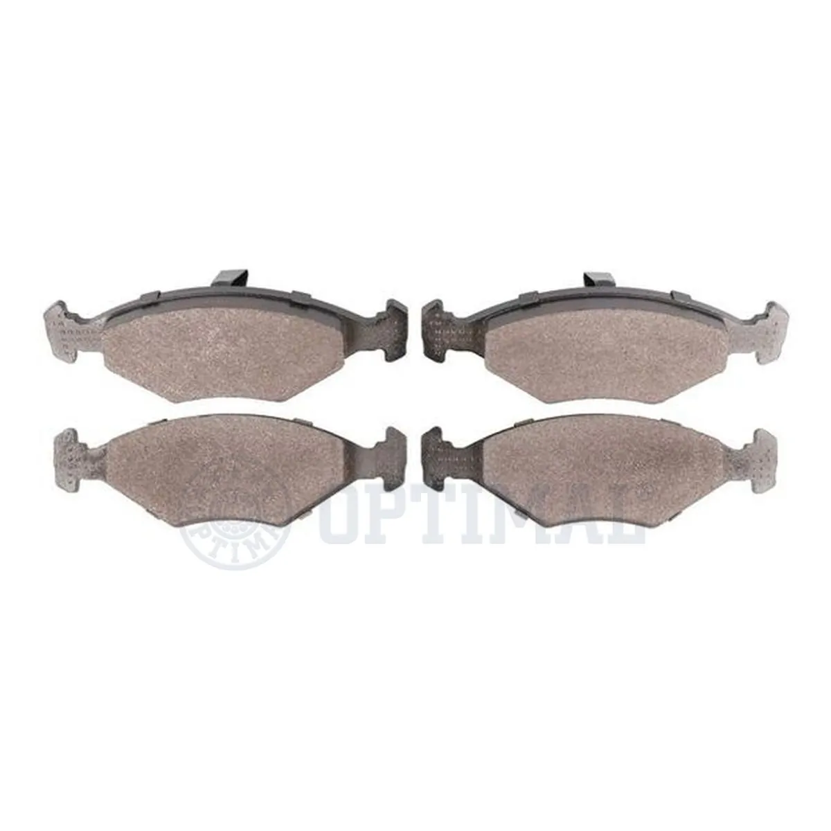 Kit de plaquettes de frein, frein à disque OPTIMAL 12182