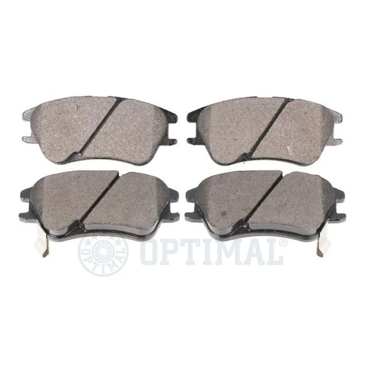 Kit de plaquettes de frein, frein à disque OPTIMAL 12148