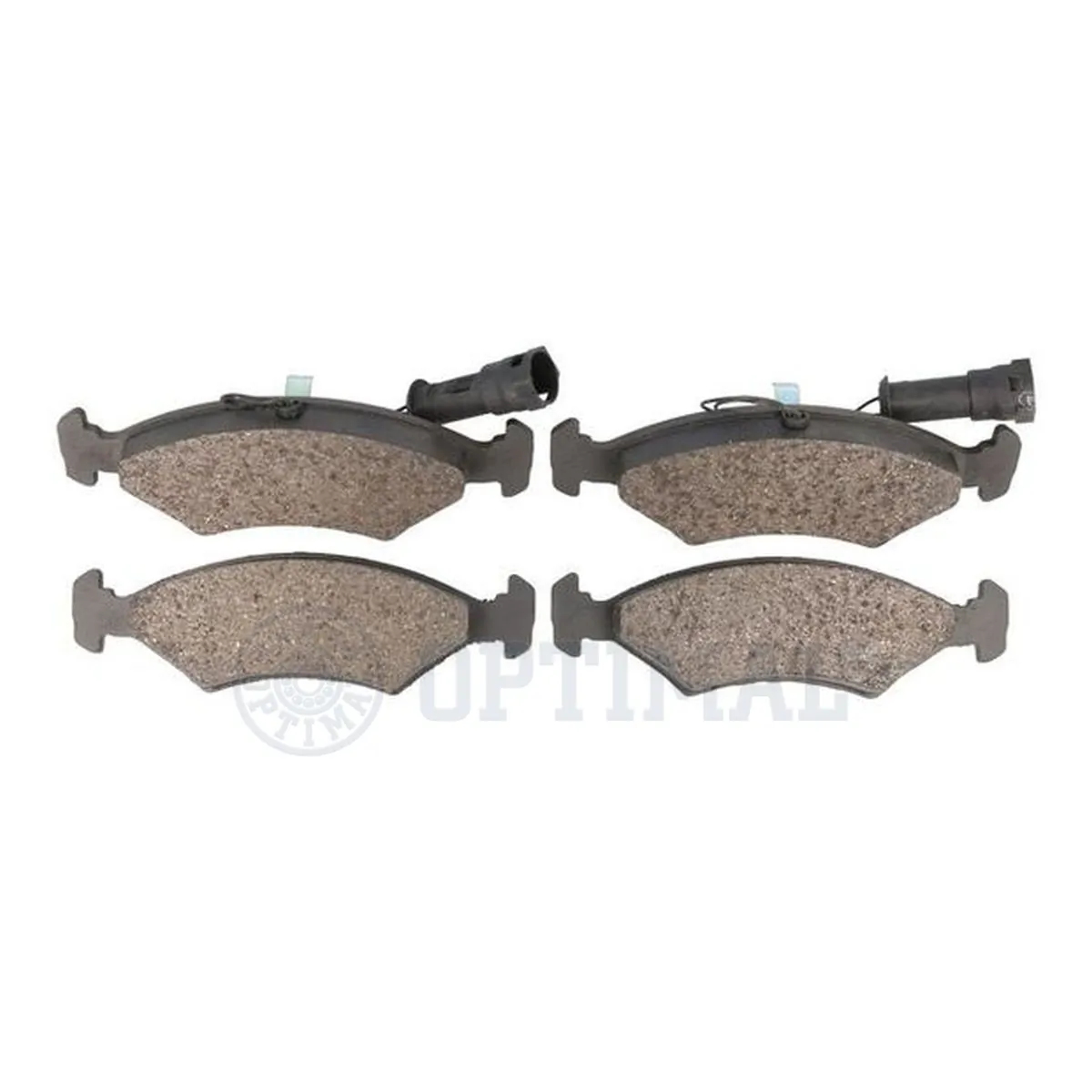 Kit de plaquettes de frein, frein à disque OPTIMAL 9607