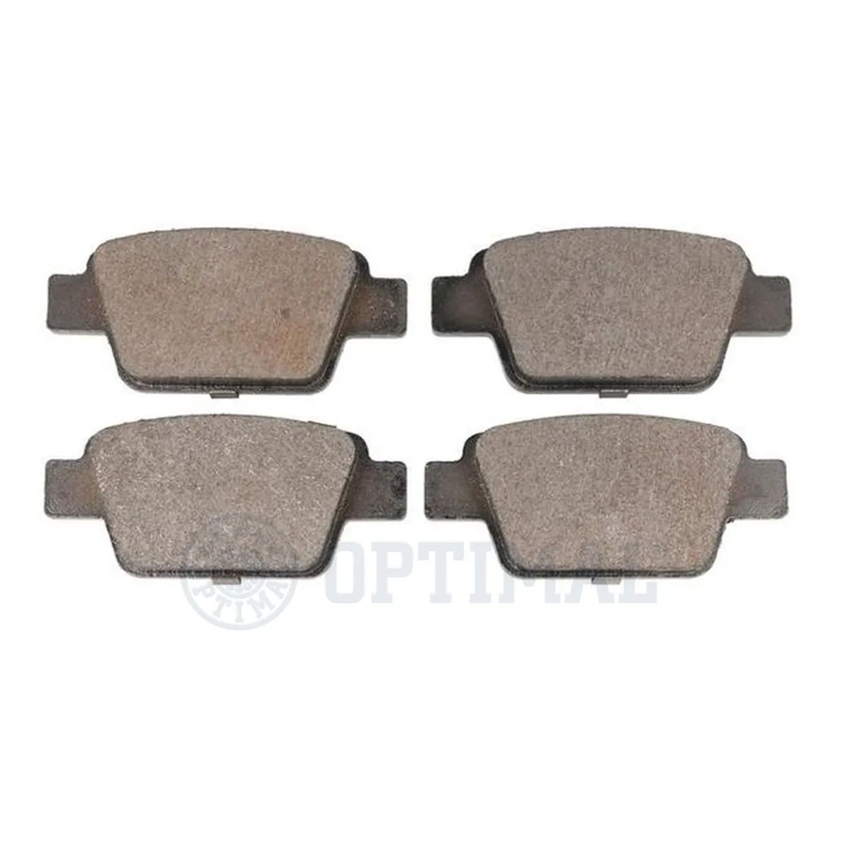 Kit de plaquettes de frein, frein à disque OPTIMAL 86100