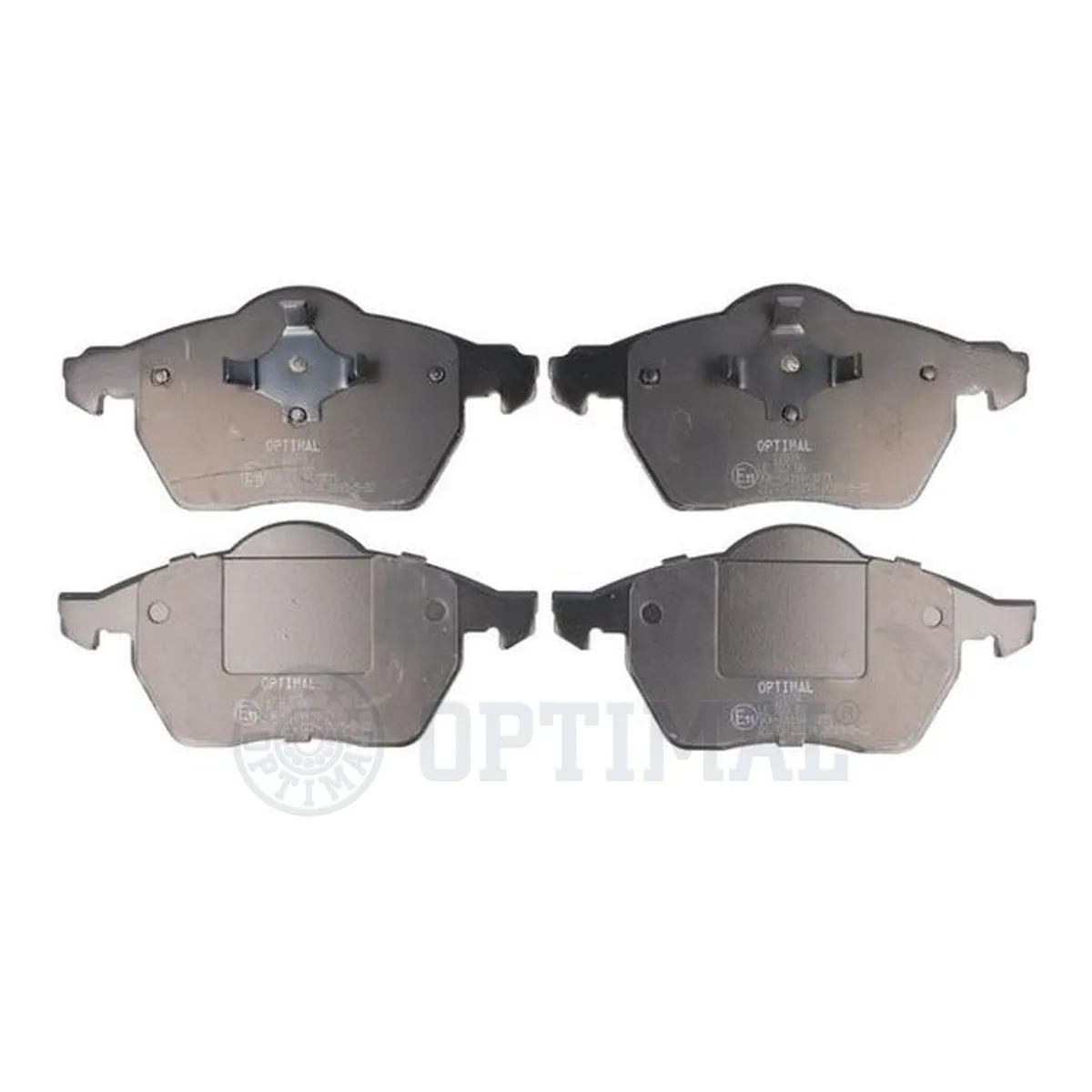 Kit de plaquettes de frein, frein à disque OPTIMAL 12074