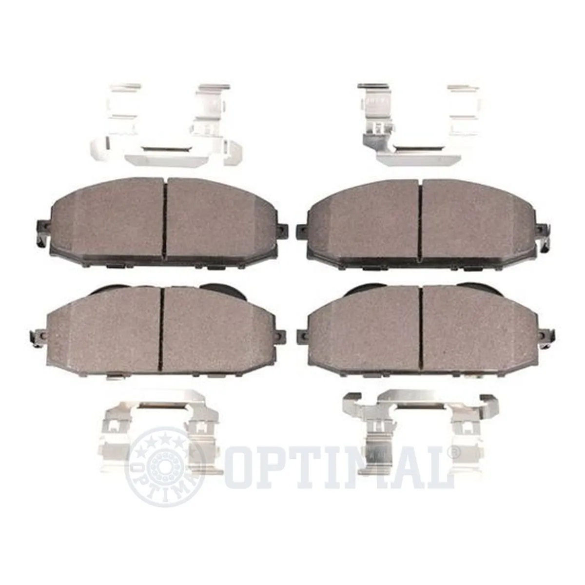 Kit de plaquettes de frein, frein à disque OPTIMAL 10346