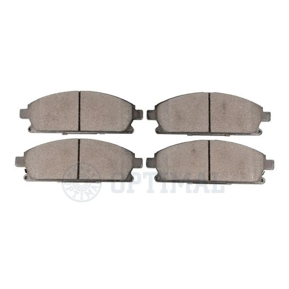 Kit de plaquettes de frein, frein à disque OPTIMAL 12125