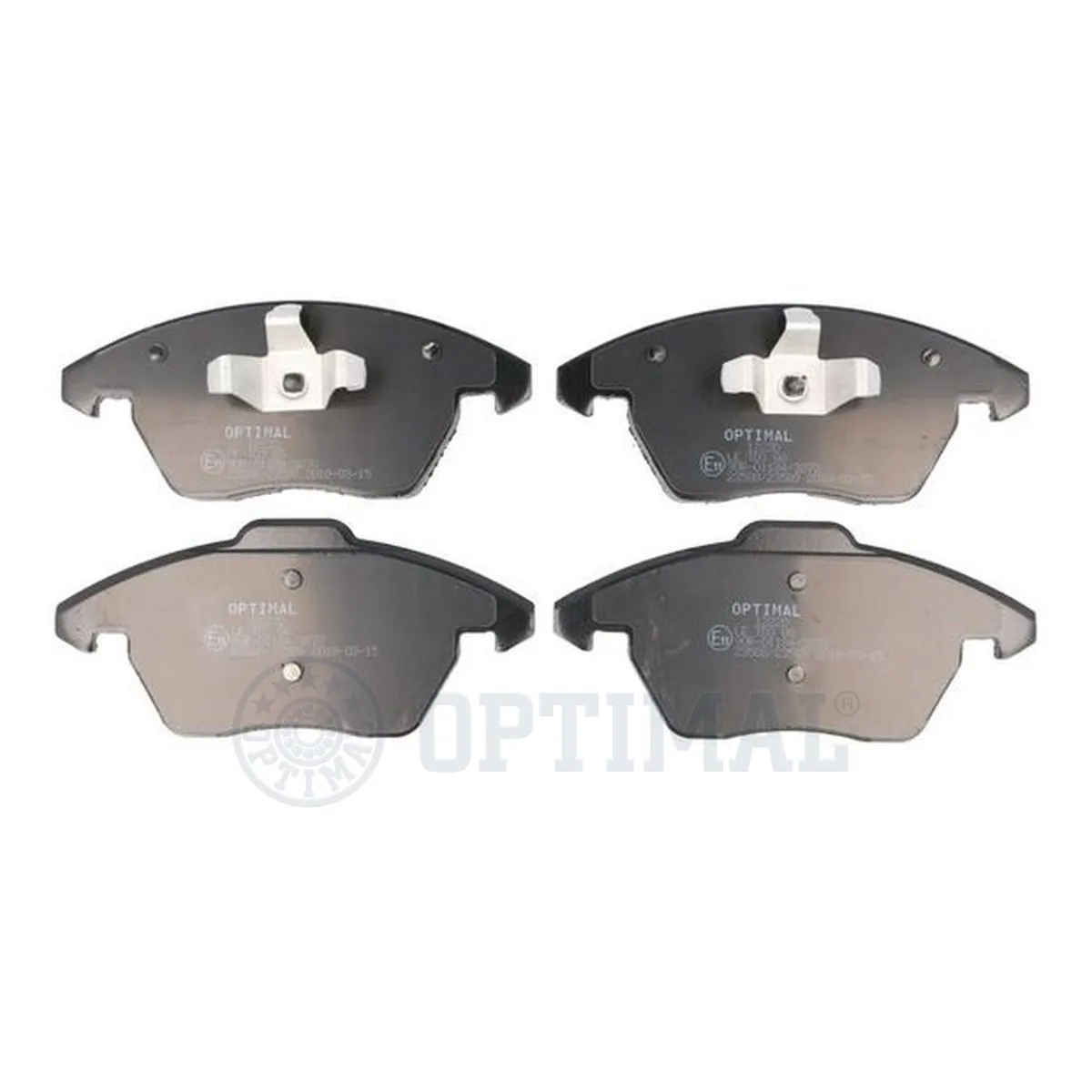 Kit de plaquettes de frein, frein à disque OPTIMAL 12220