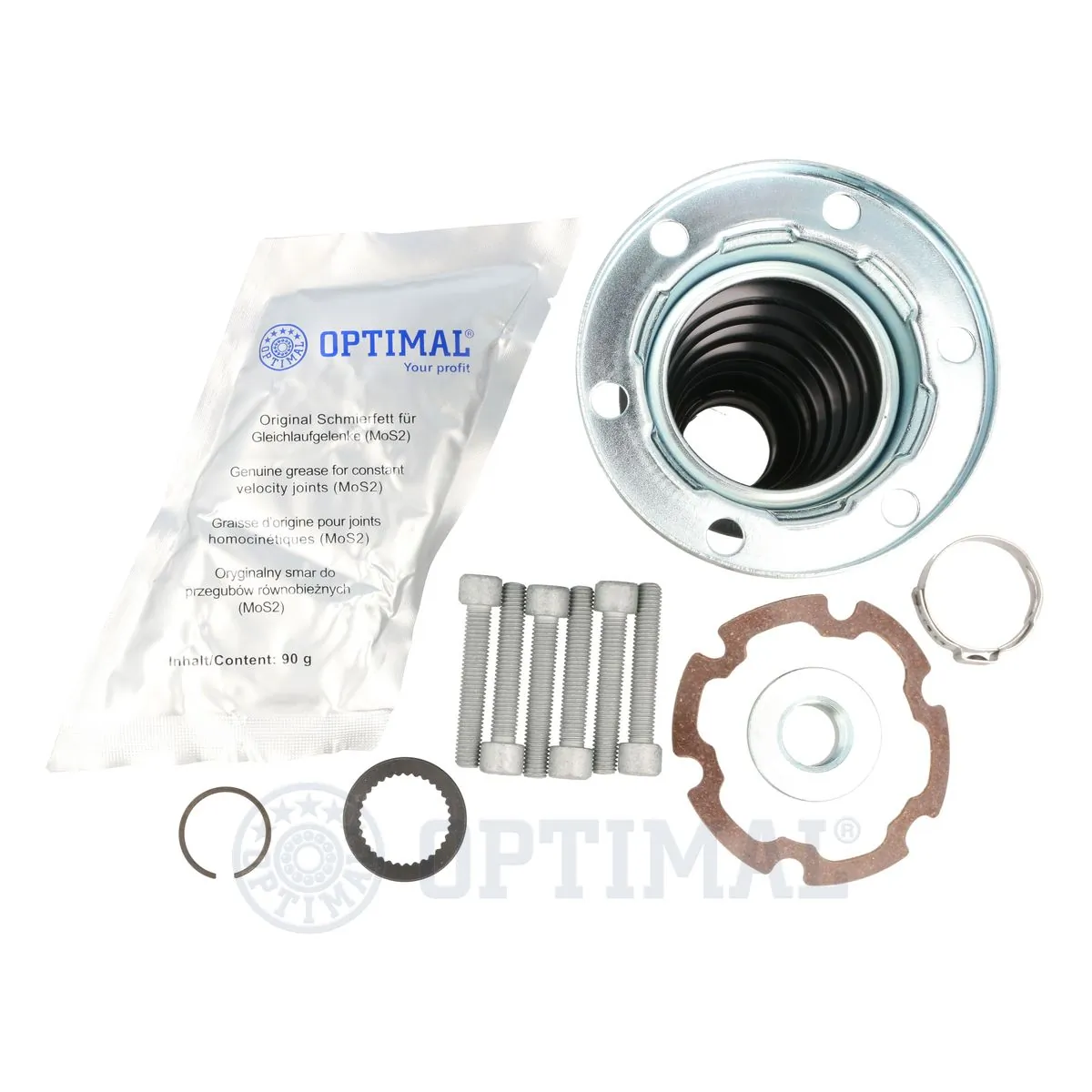 Пилозахисний комплект приводного валу OPTIMAL (CVB-10538TPE)