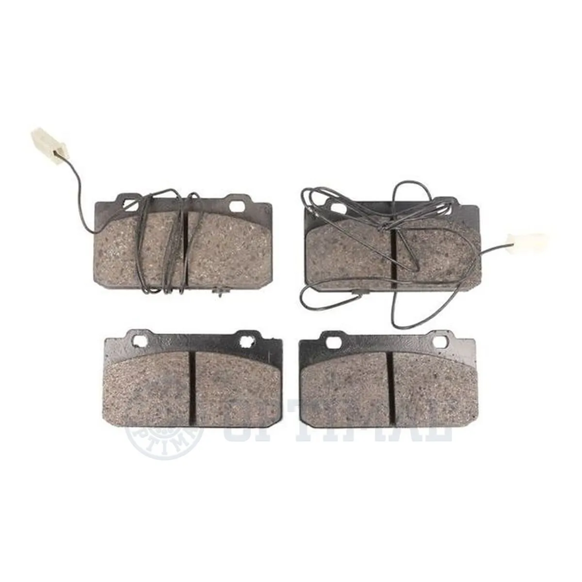 Kit de plaquettes de frein, frein à disque OPTIMAL 9854