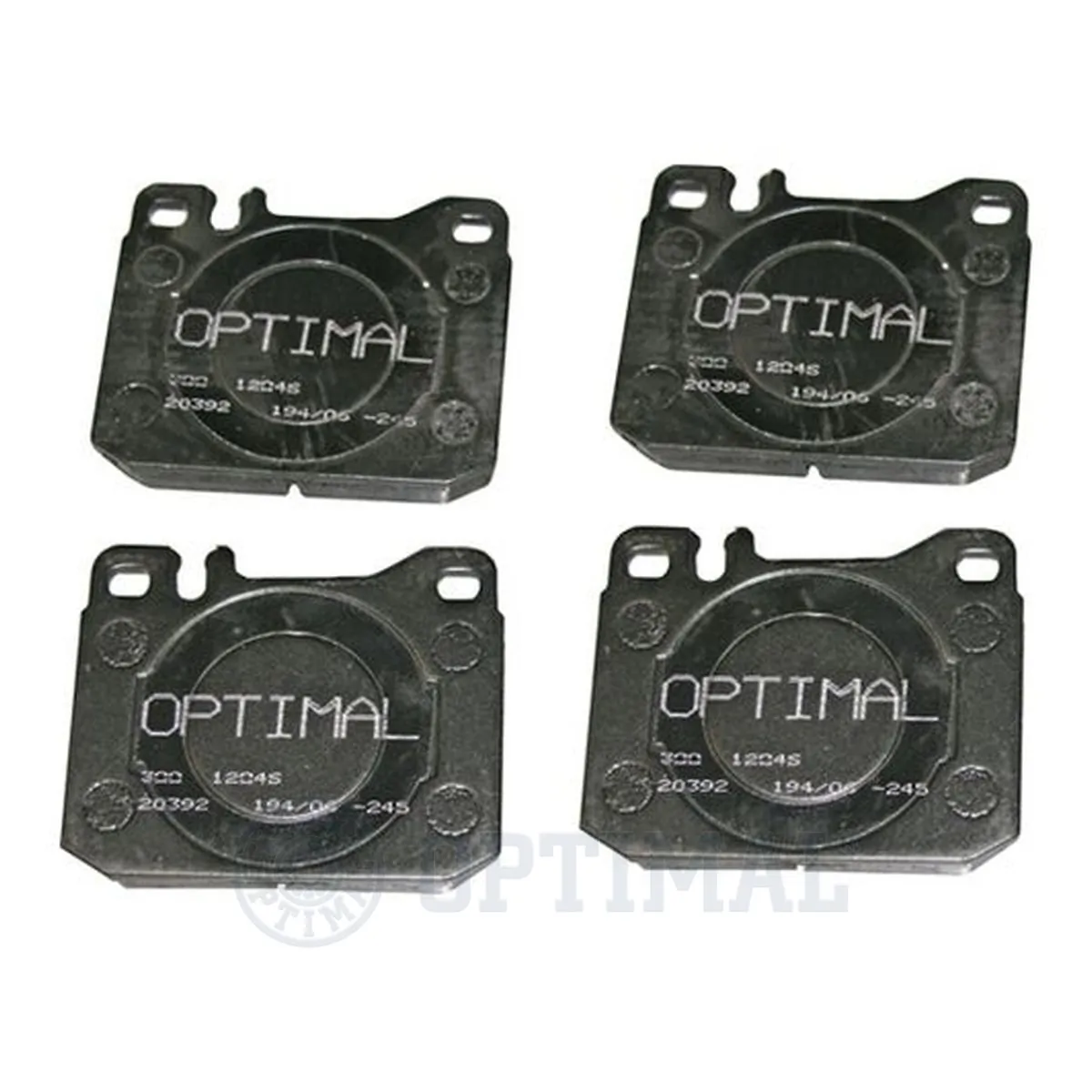 Kit de plaquettes de frein, frein à disque OPTIMAL 12046