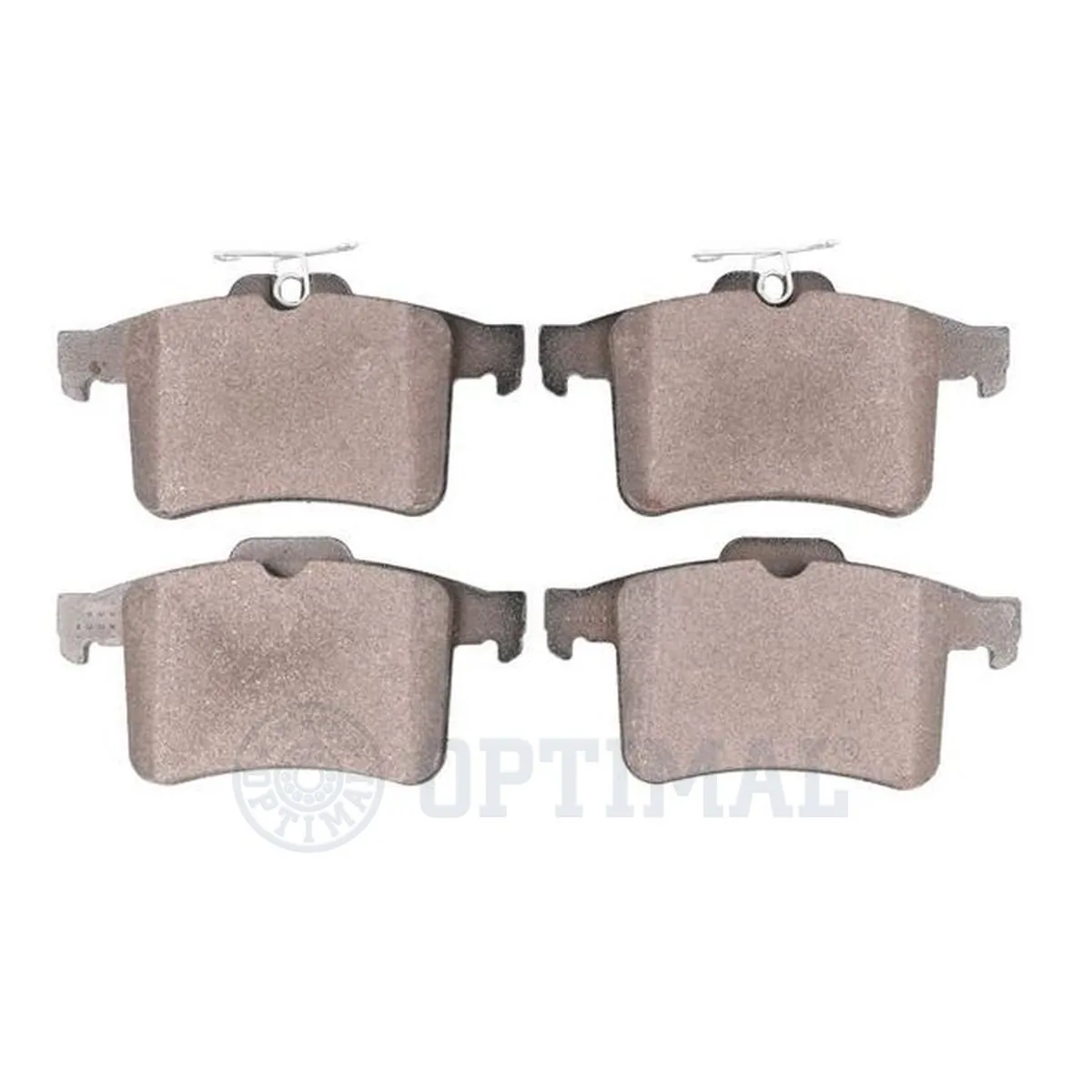 Kit de plaquettes de frein, frein à disque OPTIMAL 12514